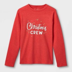 🟢3/$15 CAT & JACK Christmas 🎄 Crew Tee